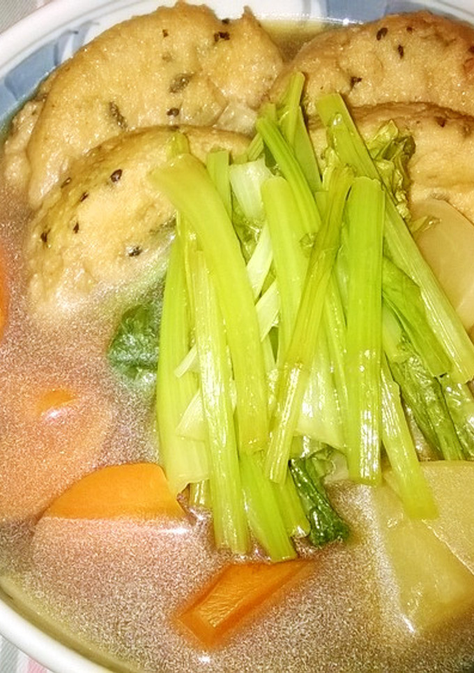 がんもどきと蕪の煮物-レシピのメイン写真