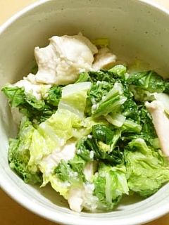 鶏むね肉と白菜の塩麹蒸し-レシピのメイン写真