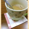 私のホットドリンク!キャラメル・オレ