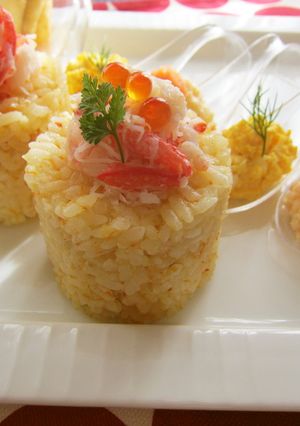 炊飯器で♪お手軽蟹ピラフ-レシピのメイン写真