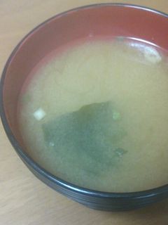 生姜入り**飲んだらぽっかぽかお味噌汁-レシピのメイン写真