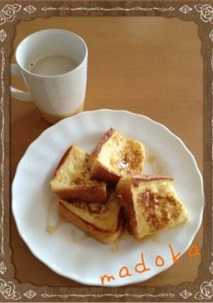 しっとりフレンチトースト-レシピのメイン写真
