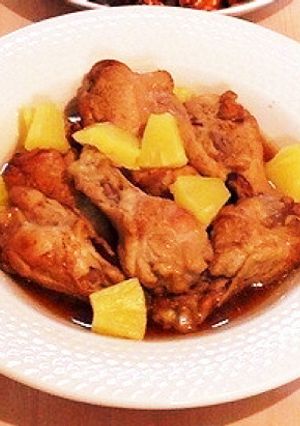 手羽元のパイン煮-レシピのメイン写真