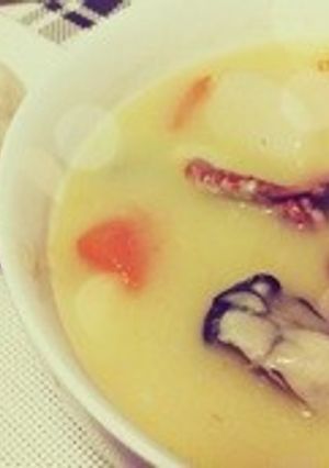牡蠣とワタリガニのクリームシチュー-レシピのメイン写真