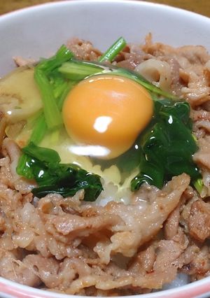 豚味噌丼-レシピのメイン写真
