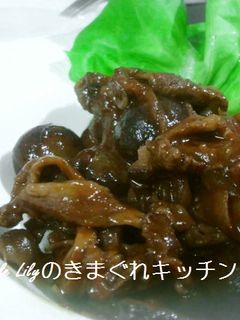 豚肉ときのこの赤ワイン煮-レシピのメイン写真