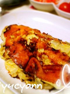 ズボラから生まれたキャベツのチーズ焼き-レシピのメイン写真