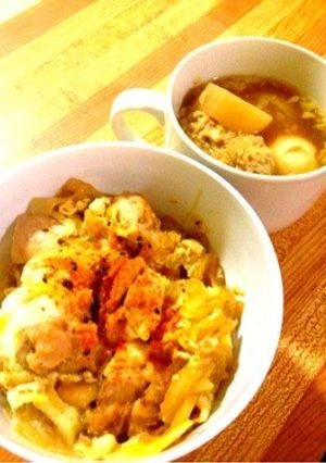 料理男子の親子丼-レシピのメイン写真