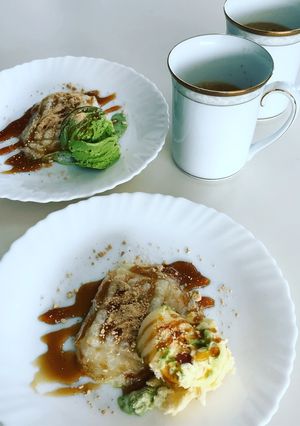 ワッフルメーカーでモッフル-レシピのメイン写真