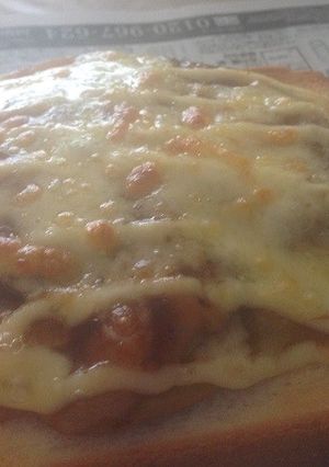 残ったお好み焼きのトースト-レシピのメイン写真