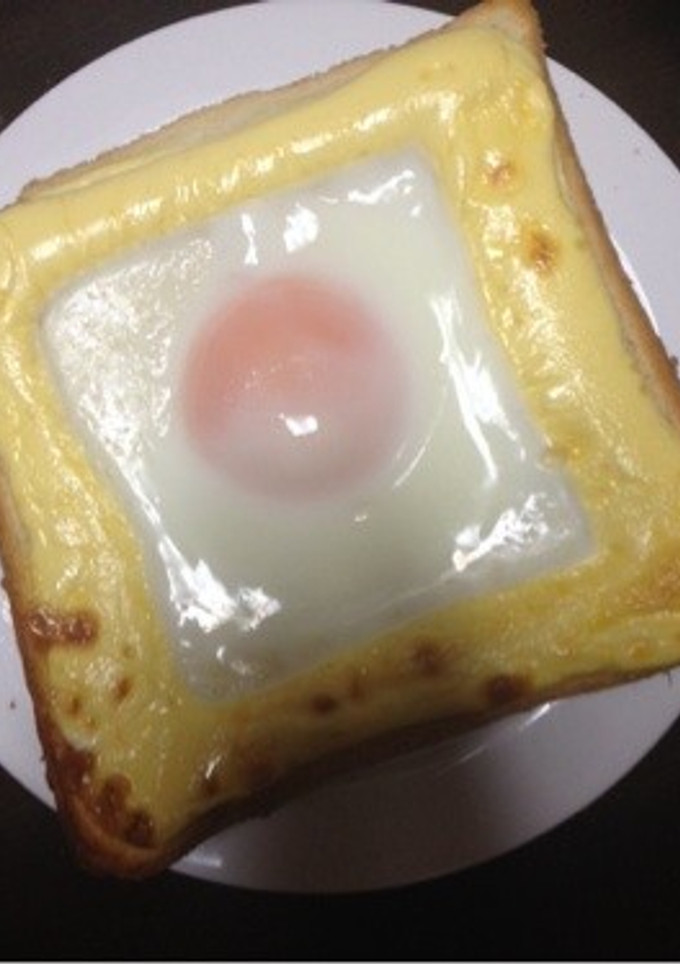 簡単目玉焼きトースト！-レシピのメイン写真