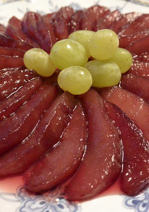 シンプル！デザート☆洋梨の赤ワイン煮-レシピのメイン写真