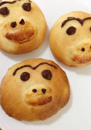 キャラパン★はなかっぱ-レシピのメイン写真
