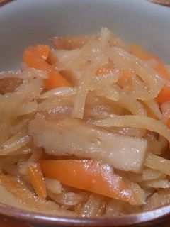 味付け簡単!切り干し大根の煮物-レシピのメイン写真