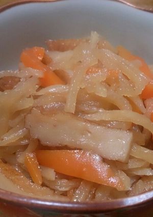 味付け簡単！切り干し大根の煮物-レシピのメイン写真