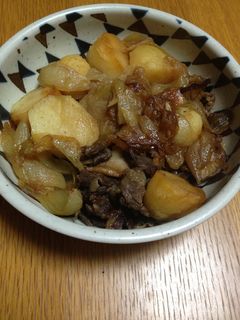 フライパンで肉じゃが-レシピのメイン写真