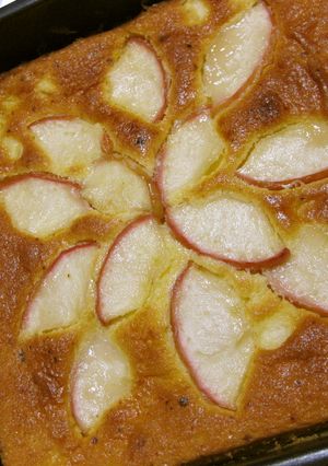 酒粕とりんごのケーキ-レシピのメイン写真