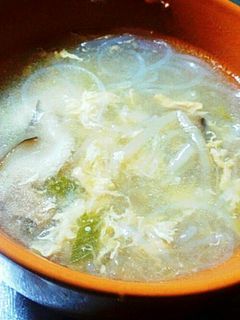 野菜たっぷり☆中華風スープ春雨-レシピのメイン写真