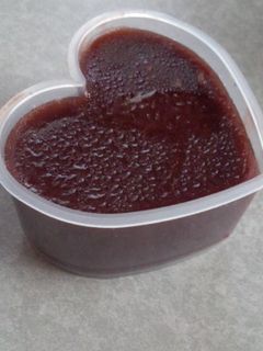 ☆棒寒天で作る水ようかん☆-レシピのメイン写真
