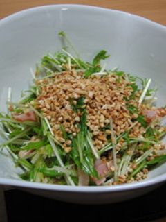 水菜のごまサラダ-レシピのメイン写真