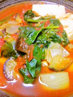 洋風トマト湯豆腐-レシピのメイン写真