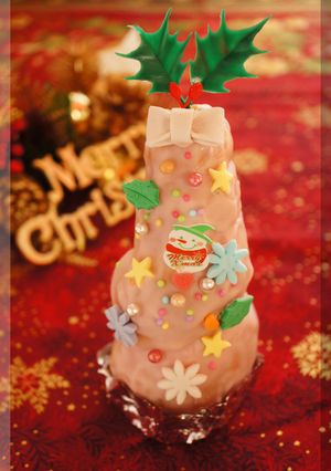 *クリスマス★コロネ de ツリーパン♪-レシピのメイン写真