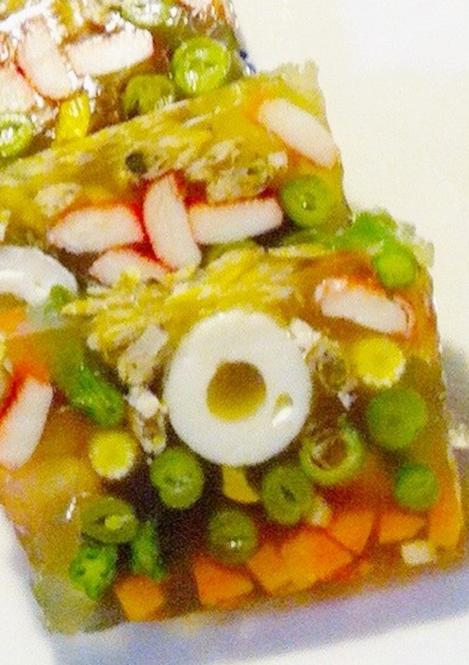 野菜の和風テリーヌ-レシピのメイン写真