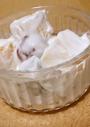 昔懐かしフルーツのヨーグルトクリームあえ-レシピのメイン写真