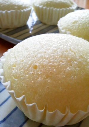ご飯入りもちもち蒸しパン-レシピのメイン写真