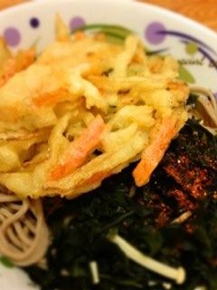 かきあげそば-レシピのメイン写真