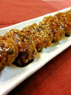 愛されおかず♪蓮根と大葉の照焼きつくね-レシピのメイン写真