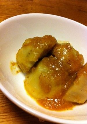 里芋のごま味噌煮-レシピのメイン写真