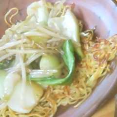 รูปของ 簡単かた焼きそば！