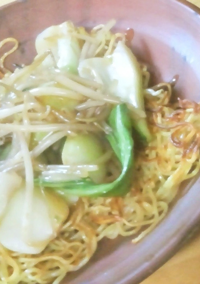 簡単かた焼きそば！-レシピのメイン写真