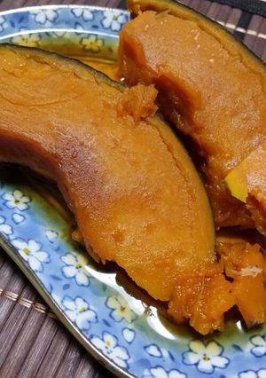 ほっこり♡レンジで簡単♪カボチャの煮物-レシピのメイン写真