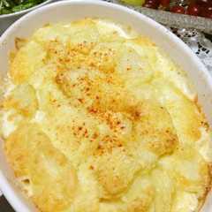 รูปของ ポテトの簡単チーズ焼き