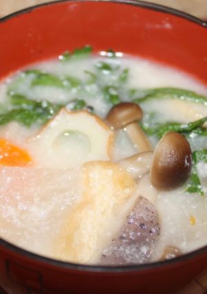 かす汁 ♪ ちくわでお手軽に-レシピのメイン写真