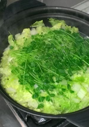 簡単美味しい♪ベーコン豆腐鍋-レシピのメイン写真