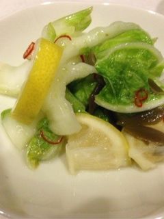白菜とレモンの浅漬け。柚子でもどうぞ。-レシピのメイン写真