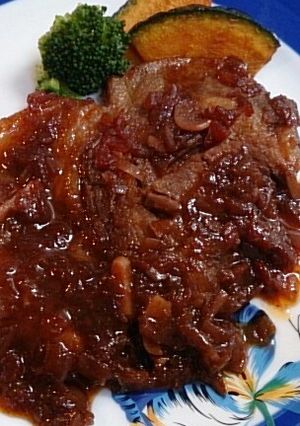 maepoのデミ煮込みポークステーキ-レシピのメイン写真