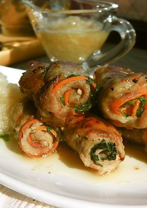 時短！簡単！ヒラヒラ野菜の肉巻♬-レシピのメイン写真