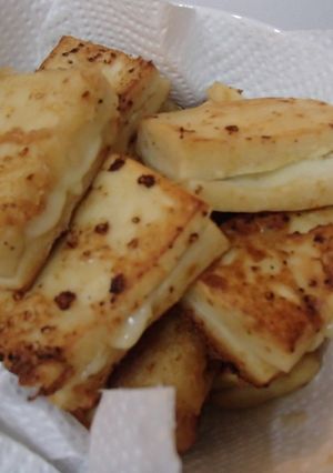 高野豆腐のチーズはさみ揚げ♫-レシピのメイン写真
