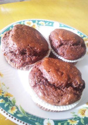 簡単！豆腐チョコマフィンinチョコチップ-レシピのメイン写真