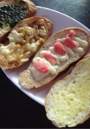 フランスパンカナッペ-レシピのメイン写真