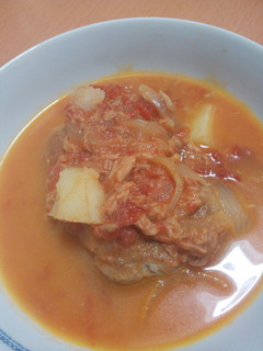 ツナ入り煮込みハンバーグ-レシピのメイン写真