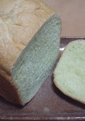 GOPANで青汁オ･レ 食パン-レシピのメイン写真