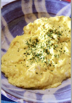 シェフ直伝！ふわとろスクランブルエッグ！-レシピのメイン写真