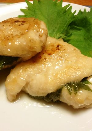 ささみdeヘルシー　梅しそ風味-レシピのメイン写真