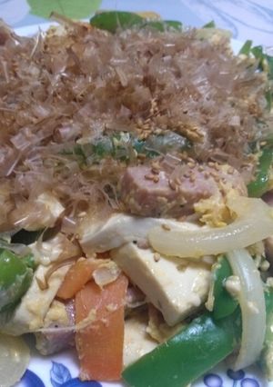 ゴライト流！豆腐チャンプル-レシピのメイン写真
