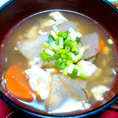 รูปของ あたたかく栄養たっぷり☆けんちん汁